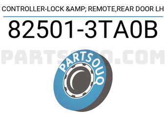 Nissan 825013TA0B CONTROLLER-LOCK & REMOTE,REAR DOOR LH