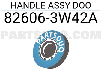 Nissan 826063W42A HANDLE ASSY DOO