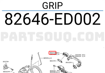 Nissan 82646ED002 GRIP
