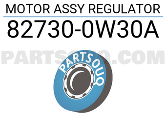 Nissan 827300W30A MOTOR ASSY REGULATOR