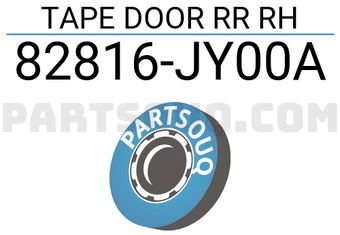 TAPE DOOR RR RH 82816JY00A | Renault Parts | PartSouq