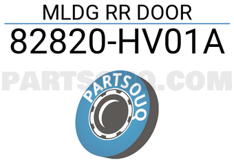 Nissan 82820HV01A MLDG RR DOOR