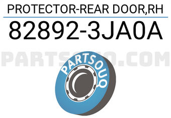 Nissan 828923JA0A PROTECTOR-REAR DOOR,RH
