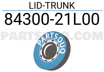 Nissan 8430021L00 LID-TRUNK