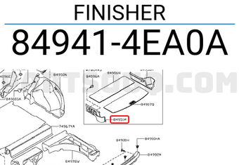 Nissan 849414EA0A FINISHER