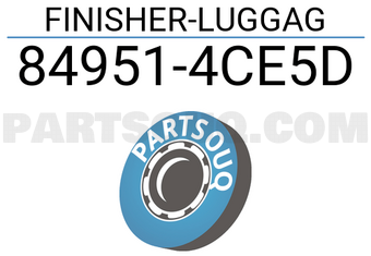 Nissan 849514CE5D FINISHER-LUGGAG