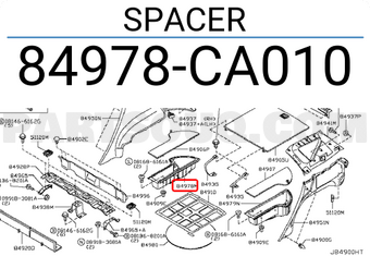 Nissan 84978CA010 SPACER