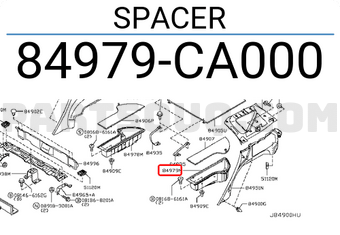 Nissan 84979CA000 SPACER