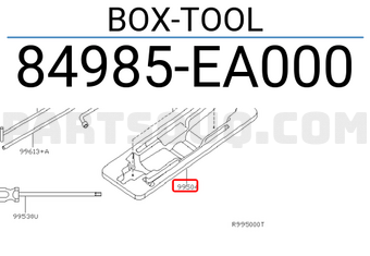 Nissan 84985EA000 BOX-TOOL