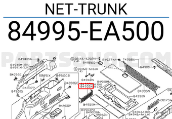 Nissan 84995EA500 NET-TRUNK