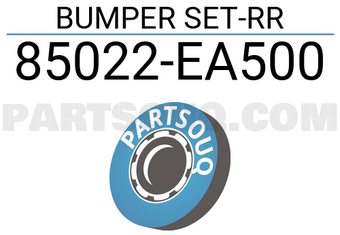 Nissan 85022EA500 BUMPER SET-RR