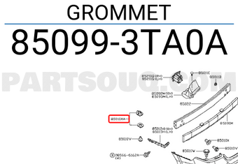 Nissan 850993TA0A GROMMET