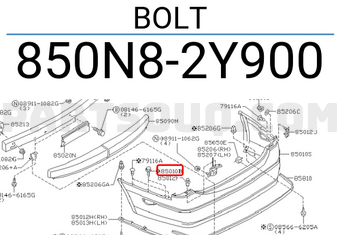 Nissan 850N82Y900 BOLT