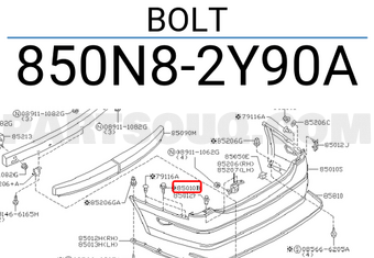 Nissan 850N82Y90A BOLT