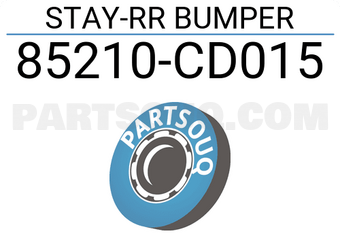 Nissan 85210CD015 STAY-RR BUMPER