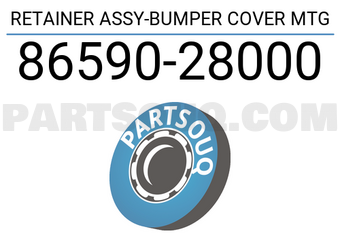 Nissan 8659028000 RETAINER ASSY-BUMPER COVER MTG