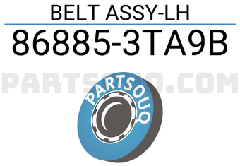 Nissan 868853TA9B BELT ASSY-LH