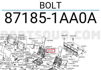 Nissan 871851AA0A BOLT