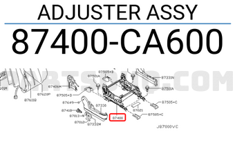 Nissan 87400CA600 ADJUSTER ASSY