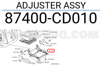 Nissan 87400CD010 ADJUSTER ASSY