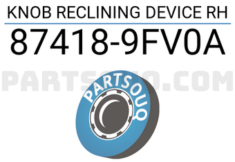 Nissan 874189FV0A KNOB RECLINING DEVICE RH