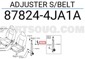 Nissan 878244JA1A ADJUSTER S/BELT