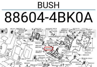 Nissan 886044BK0A BUSH
