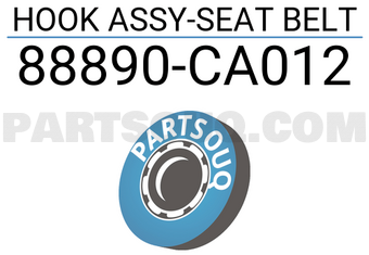 Nissan 88890CA012 HOOK ASSY-SEAT BELT