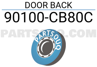 Nissan 90100CB80C DOOR BACK