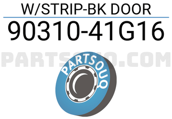 Nissan 9031041G16 W/STRIP-BK DOOR
