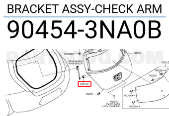 Nissan 904543NA0B BRACKET ASSY-CHECK ARM