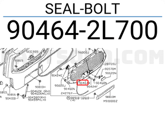 Nissan 904642L700 SEAL-BOLT