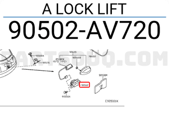 Nissan 90502AV720 A LOCK LIFT