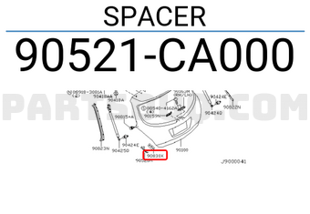 Nissan 90521CA000 SPACER