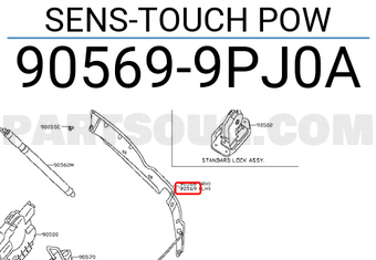 Nissan 905699PJ0A SENS-TOUCH POW