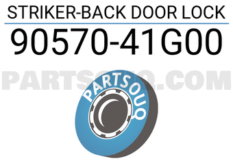 Nissan 9057041G00 STRIKER-BACK DOOR LOCK