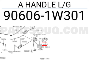 Nissan 906061W301 A HANDLE L/G