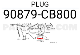 Nissan 90879CB800 PLUG