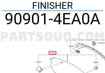 Nissan 909014EA0A FINISHER
