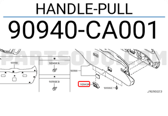 Nissan 90940CA001 HANDLE-PULL