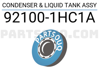 Nissan 921001HC1A CONDENSER & LIQUID TANK ASSY