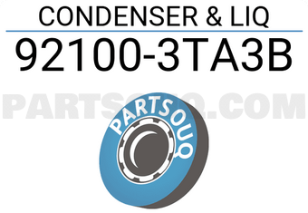 Nissan 921003TA3B CONDENSER & LIQ