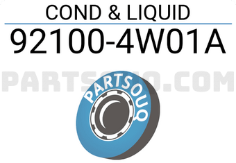 Nissan 921004W01A COND & LIQUID