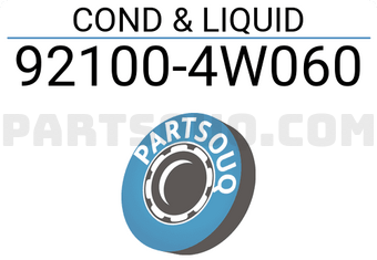 Nissan 921004W060 COND & LIQUID