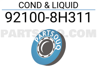 Nissan 921008H311 COND & LIQUID