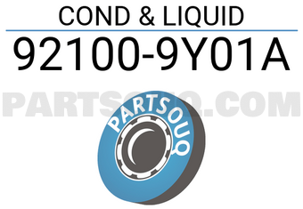 Nissan 921009Y01A COND & LIQUID