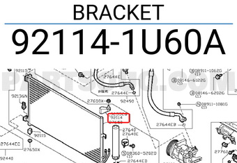 Nissan 921141U60A BRACKET