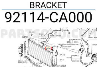 Nissan 92114CA000 BRACKET
