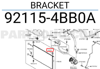 Nissan 921154BB0A BRACKET