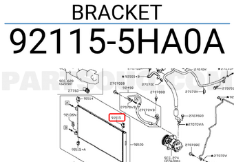 Nissan 921155HA0A BRACKET